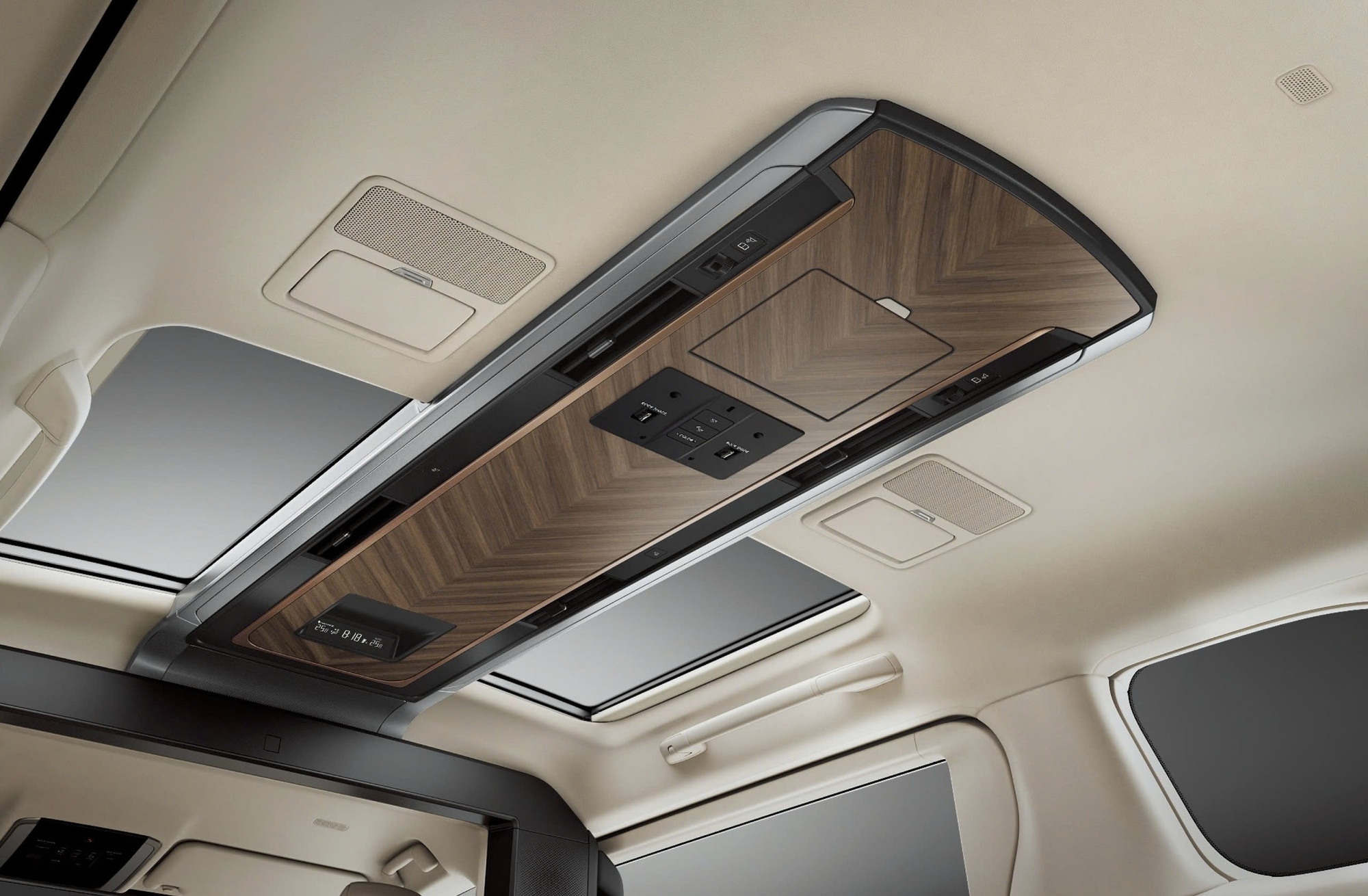 Lexus LM có bản nâng cấp mới: Cải thiện khả năng cách âm, đổi vị trí mở cửa tiện lợi hơn, điều chỉnh độ sáng đèn nội thất- Ảnh 7.