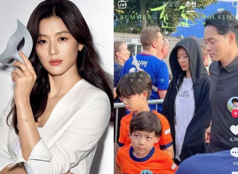 Hai quý tử nhà Jun Ji Hyun lần đầu lộ diện đã gây bão vì quá đáng yêu.