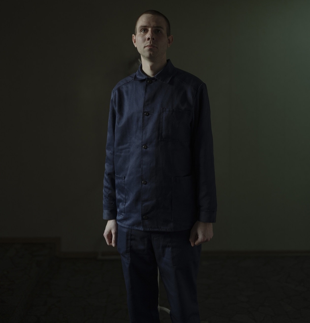 Mikhail Simdyankin tại một trại tù binh ở Ukraine. Ảnh: WSJ