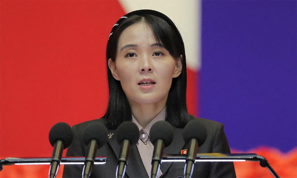 Bà Kim Yo-jong tại Bình Nhưỡng tháng 8/2022. Ảnh: KCNA