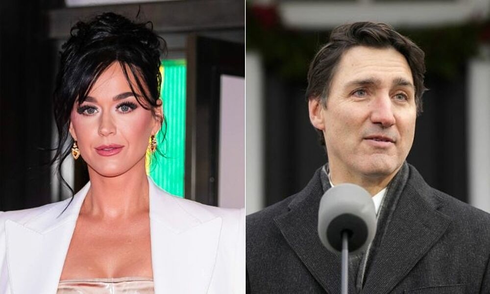 Chân dung Katy Perry và chính trị gia Justin Trudeau. Ảnh: WireImage/ AP