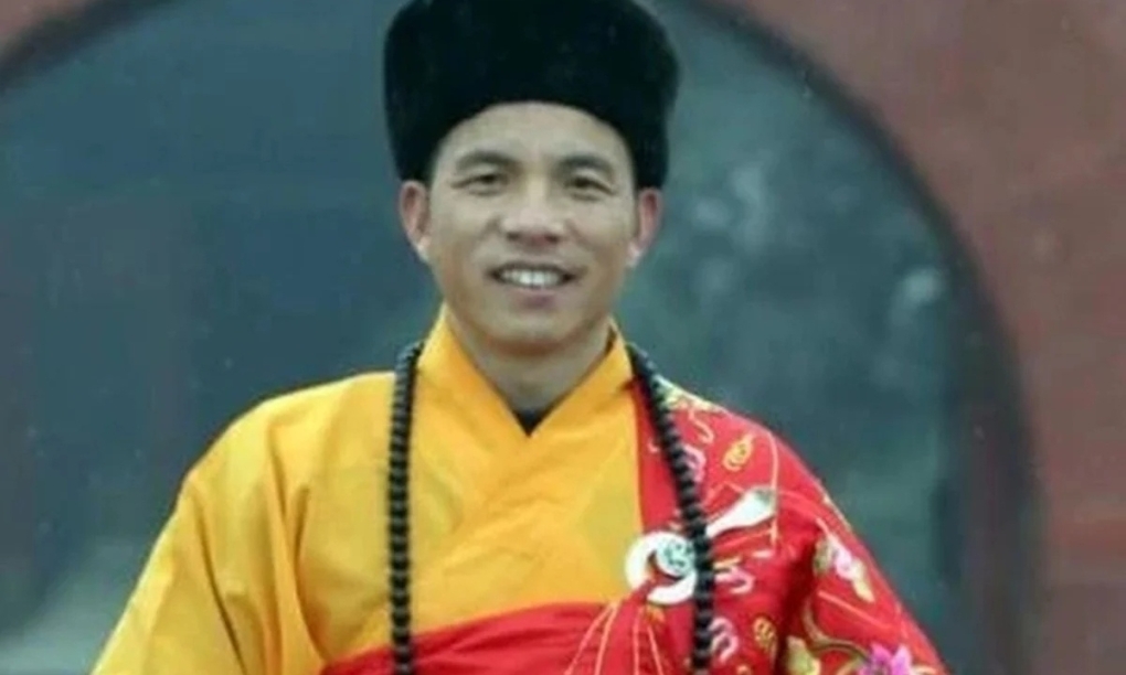 Tân trụ trì Thiếu Lâm Tự Thích Ấn Lạc. Ảnh: Shanghai Daily