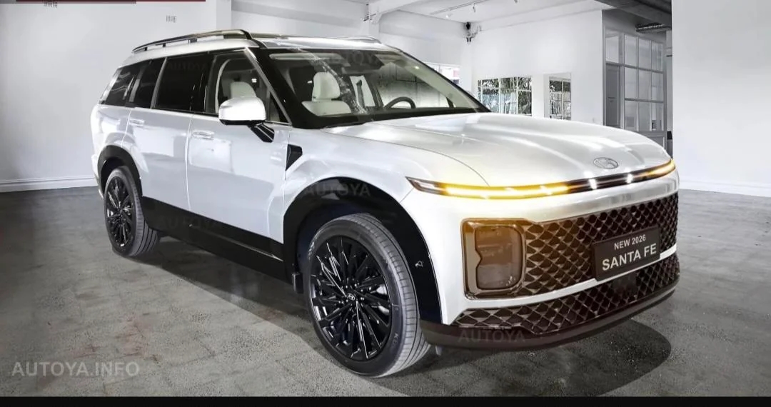 Hyundai Santa Fe 2027 có thay đổi quan trọng: Bỏ hộp số DCT, tinh chỉnh thiết kế đậm chất Land Rover hơn, chưa rõ có 'vuốt' lại đuôi không- Ảnh 5. Hyundai Santa Fe 2027 có thay đổi quan trọng: Bỏ hộp số DCT, tinh chỉnh thiết kế đậm chất Land Rover hơn, chưa rõ có 'vuốt' lại đuôi không- Ảnh 5.