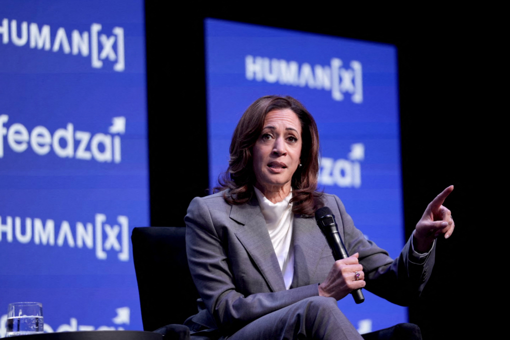 Bà Kamala Harris tại Las Vegas, Nevada, Mỹ, ngày 9/3. Ảnh: AFP