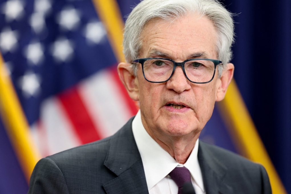 Chủ tịch Fed Jerome Powell trong cuộc họp báo ngày 30/7. Ảnh: Reuters