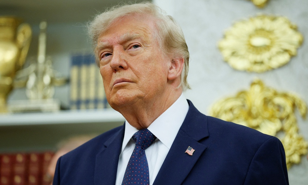 Tổng thống Mỹ Donald Trump tại Phòng Bầu dục, Nhà Trắng, ngày 6/7. Ảnh: Reuters