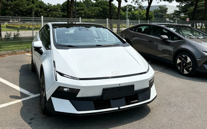 Hyundai Ioniq V lộ thiết kế không giống ai, đi hơn 600km/sạc, có bản không lo phải tấp vào trạm sạc - Ảnh 5.