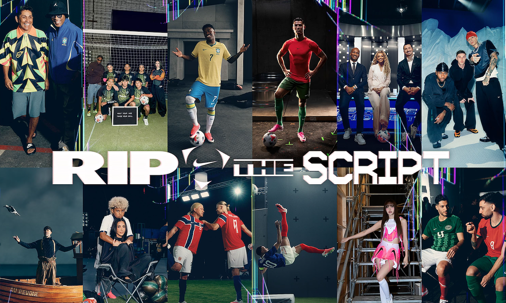 Các ngôi sao xuất hiện trong chiến dịch marketing mùa World Cup 2026 của Nike. Ảnh: Nike