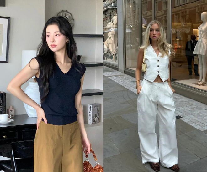 Đừng xem nhẹ chi tiết cổ áo. Cổ chữ V giúp vóc dáng thanh thoát hơn, trong khi cổ tròn tạo cảm giác cân đối. Chọn độ rộng vừa phải sẽ giúp tổng thể trông tinh tế, sang trọng.