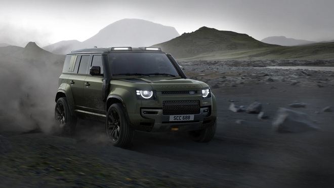 Defender 2027 ra mắt: Chia tay động cơ V8 huyền thoại, có phiên bản giảm gần 100 mã lực nhưng đánh đổi tiếng pô 'lực' hơn - Ảnh 1.