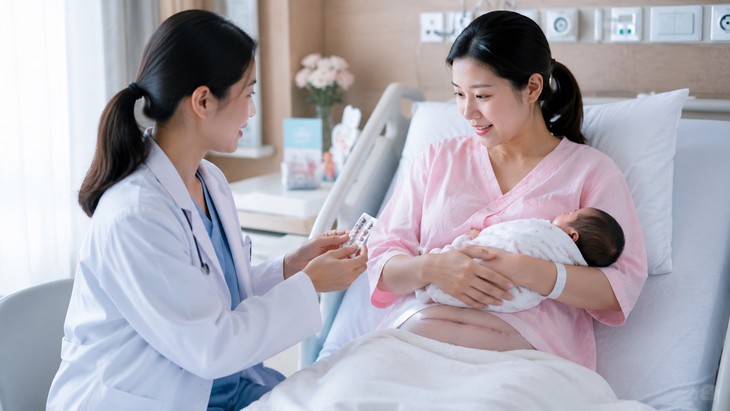 Sau sinh mổ, phụ nữ nên trao đổi với bác sĩ về thời điểm mang thai tiếp theo và phương pháp tránh thai trước khi rời bệnh viện.