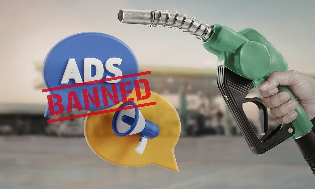 Pháp sẽ ban hành nghị định cấm quảng cáo nhiên liệu hóa năm nay. Đồ họa: Phiên An