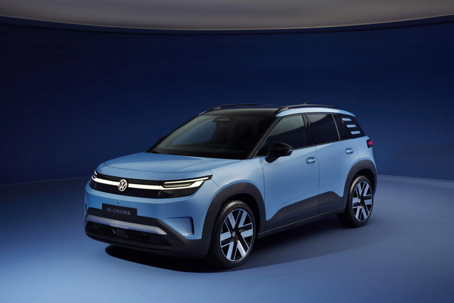 Volkswagen ID. Cross ra mắt: SUV thuần điện cỡ B mạnh 208 mã lực, sạc đầy đi 436 km, giá quy đổi gần 840 triệu - Ảnh 1.