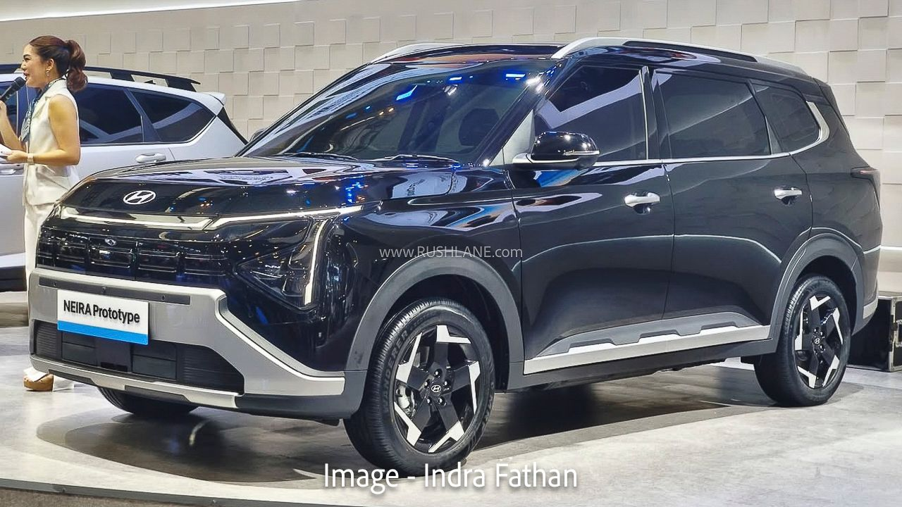 Hyundai Neira lần đầu lộ diện: SUV thuần điện 7 chỗ, thiết kế tương đồng Kia Carens, có kế hoạch lắp ráp tại ĐNÁ - Ảnh 1.