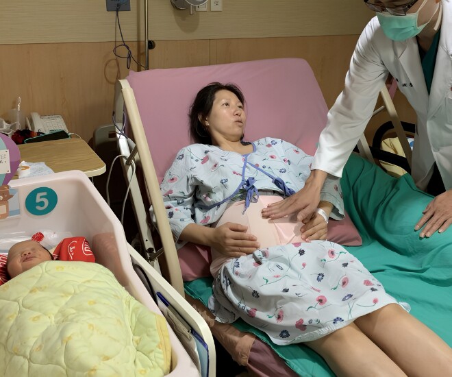 Tiểu Yến hồi phục tốt sau khi sinh con.