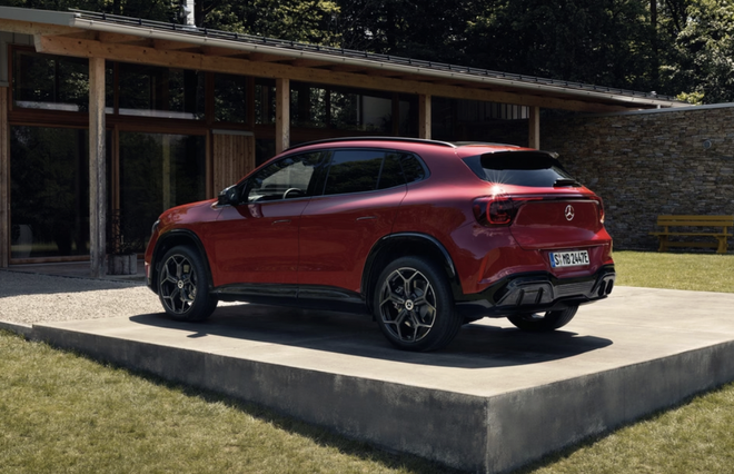 Mercedes-Benz GLA 2027 ra mắt: SUV điện chạy 657 km, sạc nhanh lên đến 320 kW, vẫn có bản hybrid cho người sợ đi cắm sạc - Ảnh 3.