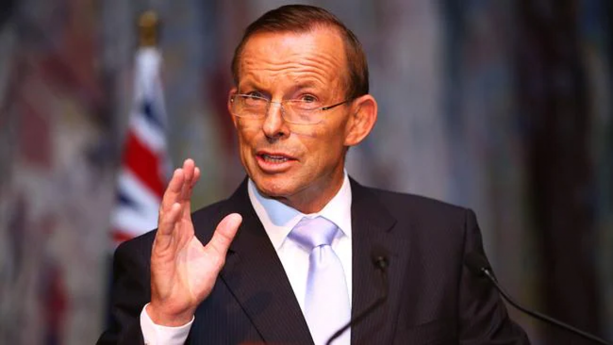 Đặc phái viên của Australia về Ấn Độ, cựu Thủ tướng Tony Abbott. (Ảnh: Getty Images)