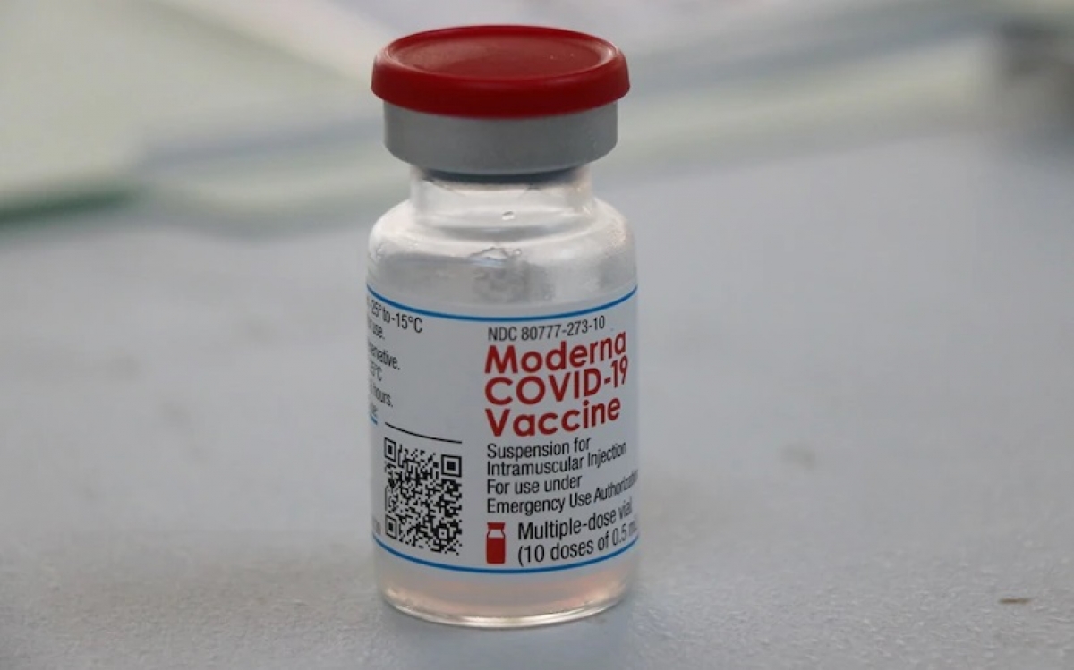 Vaccine Moderna. Ảnh: ABC News.