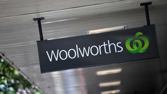 A Woolworths spokesperson has condemned the shoppers’ actions. File image. 