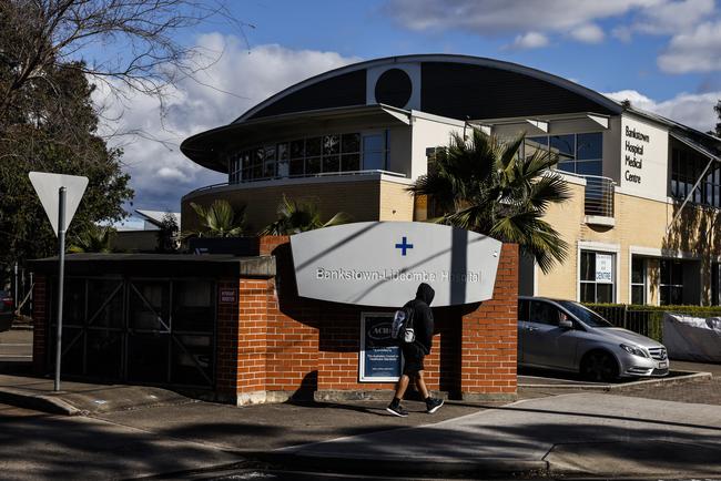 File image of Bankstown-Lidcombe Hospital.