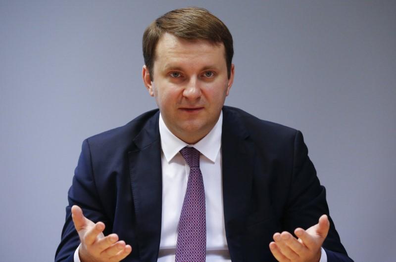 Maxim Oreshkin khi còn là Bộ trưởng Kinh tế Nga. Ảnh: Reuters