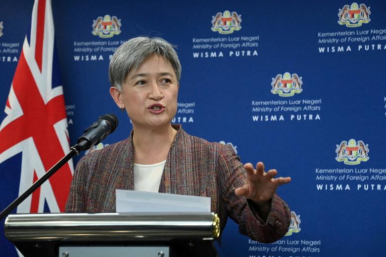 Ngoại trưởng Australia Penny Wong tại Putrajaya, Malaysia, hôm 28/6. Ảnh: Reuters.