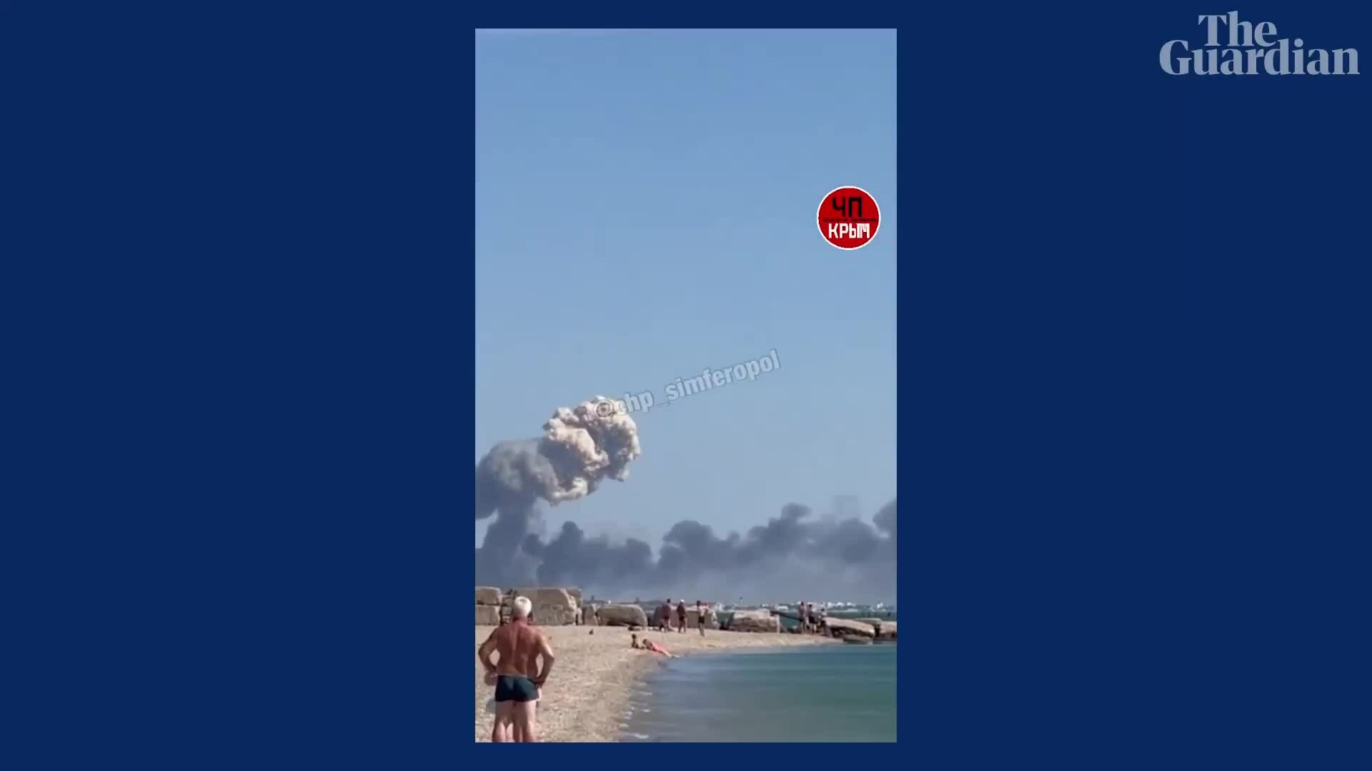 Nổ ở sân bay Crimea