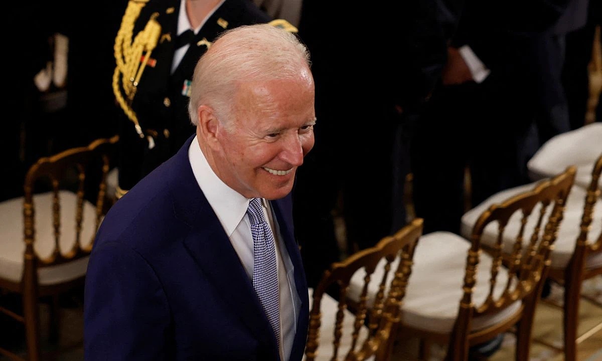 Tổng thống Mỹ Joe Biden tại Nhà Trắng ngày 9/8. Ảnh: Reuters.