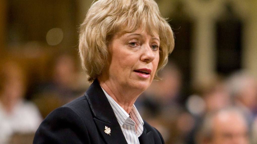 Liberal MP Judy Sgro rises to question the government during Question Period in the House of Commons on Parliament Hill in Ottawa. (Adrian Wyld / The Canadian Press)