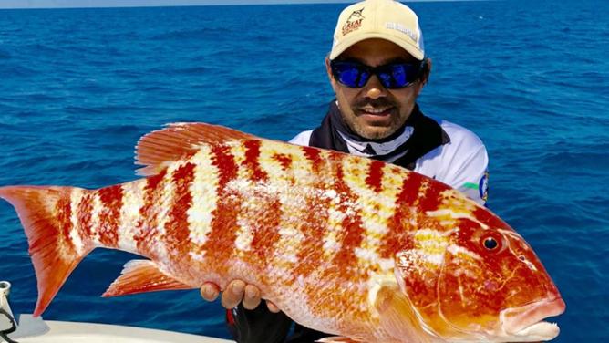 Kurt Williamson with his Chinaman cod