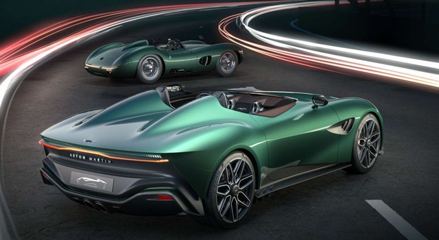 Aston Martin ra mắt siêu xe không kính chắn gió mang tên DBR22 - Ảnh 3.