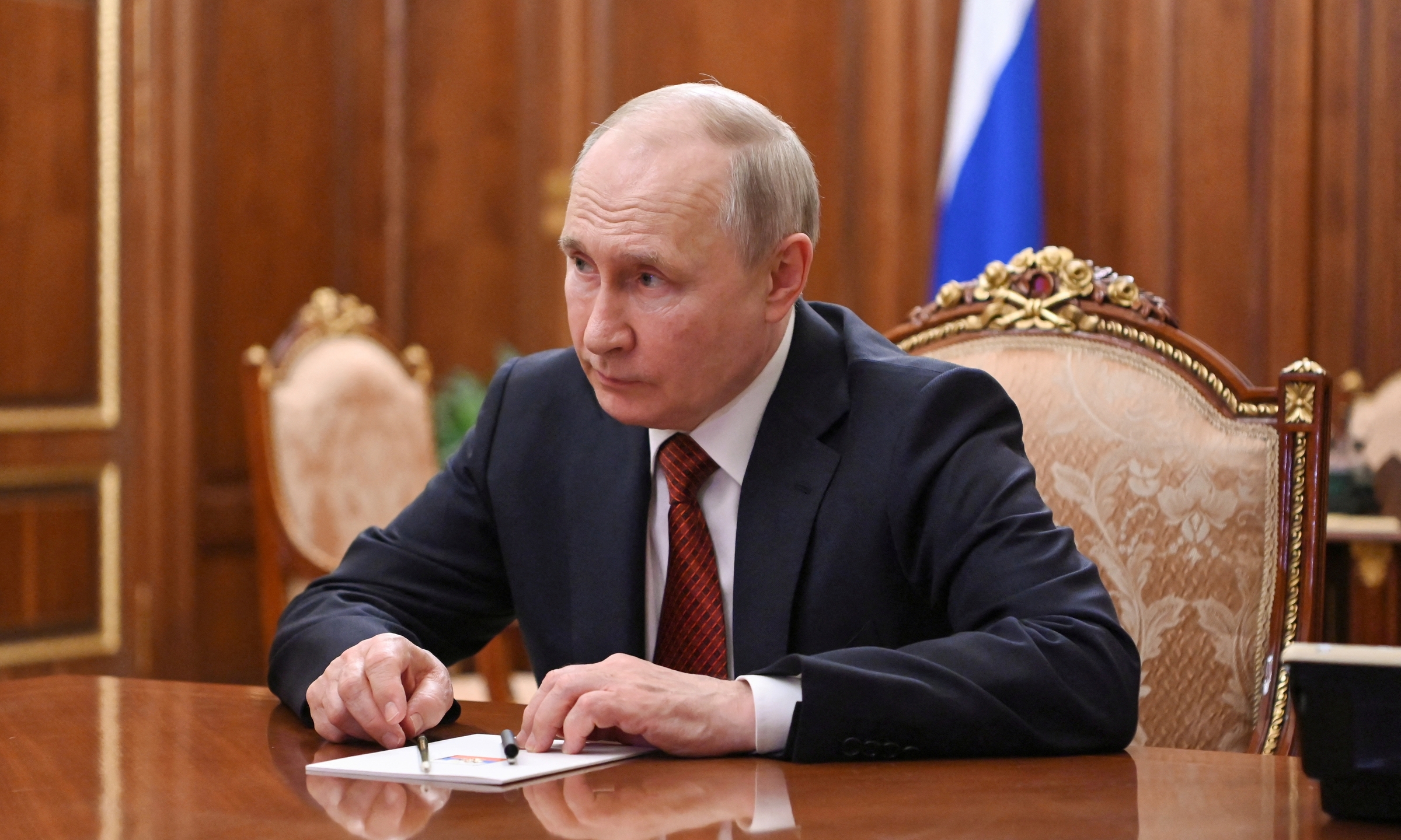 Tổng thống Nga Vladimir Putin tại Moskva hôm 1/8. Ảnh: Reuters