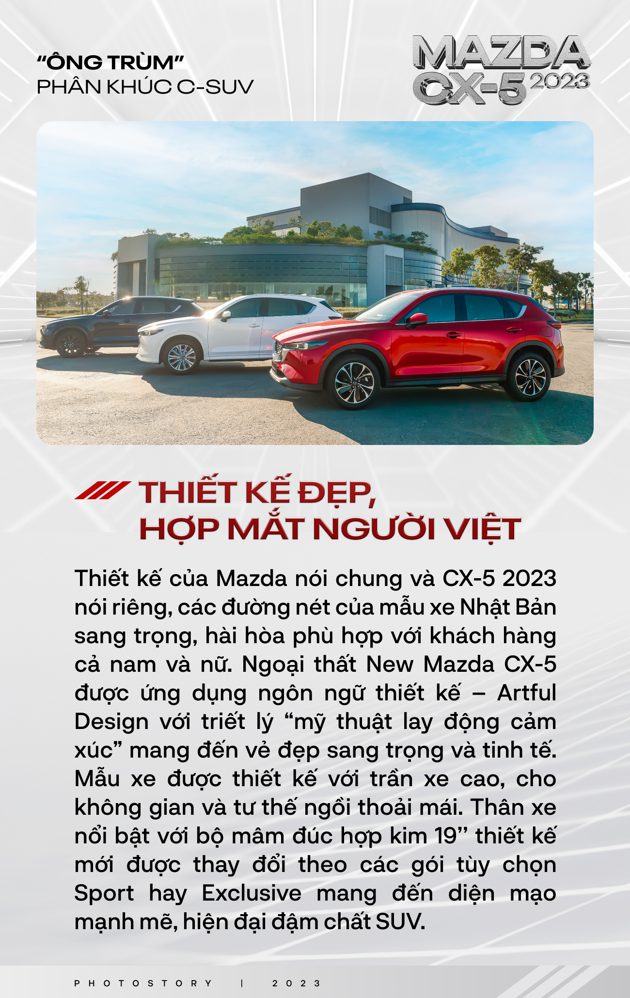 Nếu vẫn chưa tin Mazda CX-5 2023 là ông trùm phân khúc C-SUV thì 10 lý do sau đây đủ sức chứng minh điều đó - Ảnh 5. Nếu vẫn chưa tin Mazda CX-5 2023 là ông trùm phân khúc C-SUV thì 10 lý do sau đây đủ sức chứng minh điều đó - Ảnh 5.