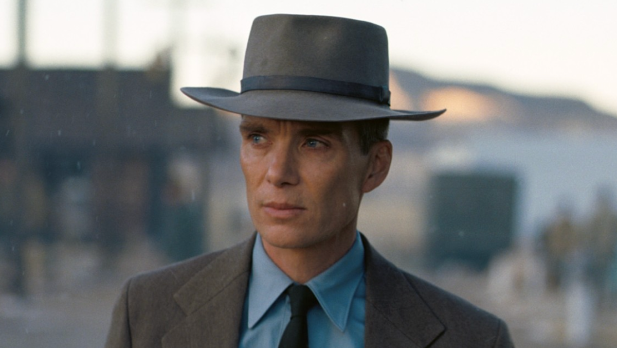 Tạo hình của Cillian Murphy trong phim Oppenheimer. Ảnh: Universal Pictures