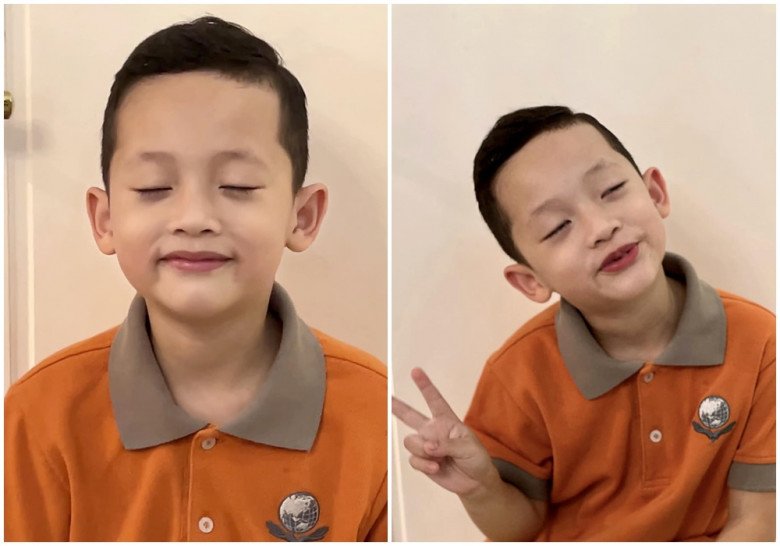 Sao Việt 24h: Ly Kute lâu lâu mới khoe cậu con trai cực phẩm, chụp ảnh thẻ càng thấy nét mặt giống hệt bố - 3