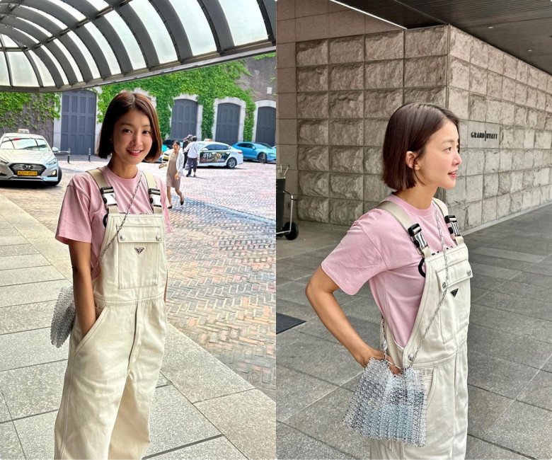 3 combo thời trang thu - đông phụ nữ Hàn rất yêu: Len dệt kim, áo gi-lê và quần bò treo lên ngôi - 1