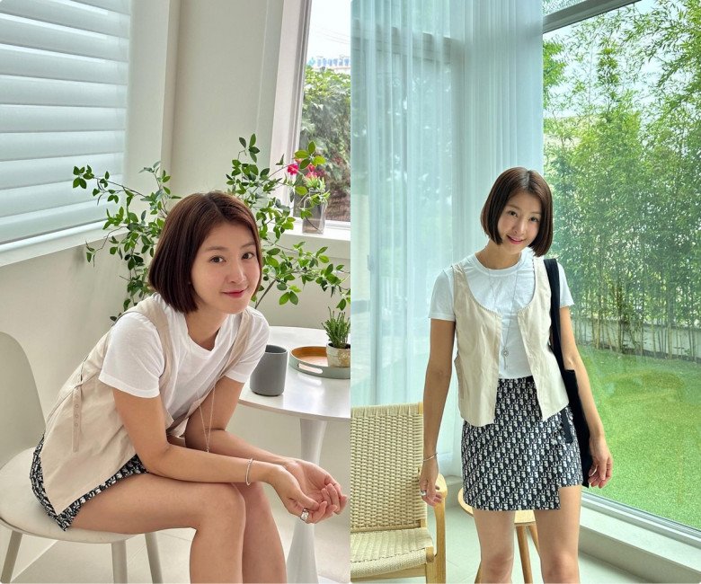 3 combo thời trang thu - đông phụ nữ Hàn rất yêu: Len dệt kim, áo gi-lê và quần bò treo lên ngôi - 6