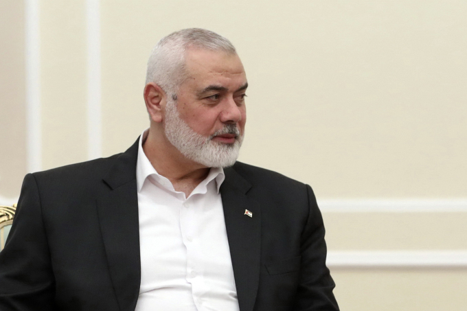 Ông Ismail Haniyeh tại Tehran, Iran, ngày 30/7. Ảnh: AP