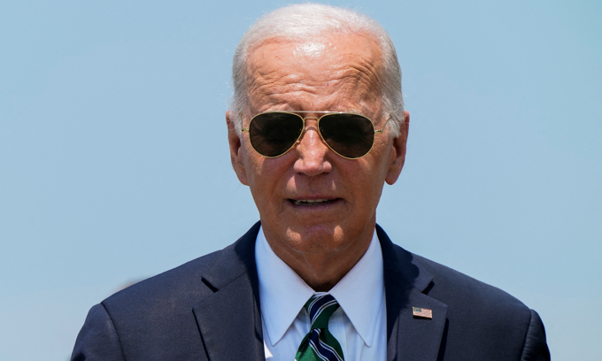 Tổng thống Mỹ Joe Biden tại New Orleans hôm 13/8. Ảnh: AFP