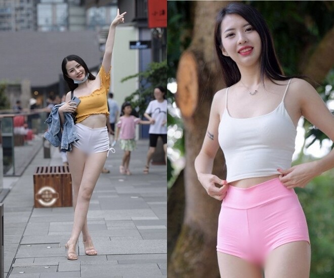 Mùa hè oi bức, nhiều chị em diện đồ ngắn ôm sát như nội y, vô tình khiến người xung quanh thêm nóng mắt vì phong cách thiếu tinh tế.