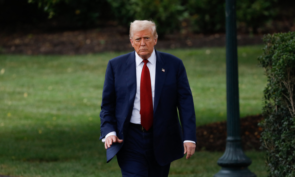 Tổng thống Trump tại Nhà Trắng hôm 1/8. Ảnh: AFP