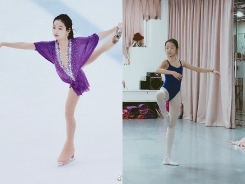 Cô bé có niềm đam mê với nghệ thuật giống người cô nổi tiếng Chương Tử Di.