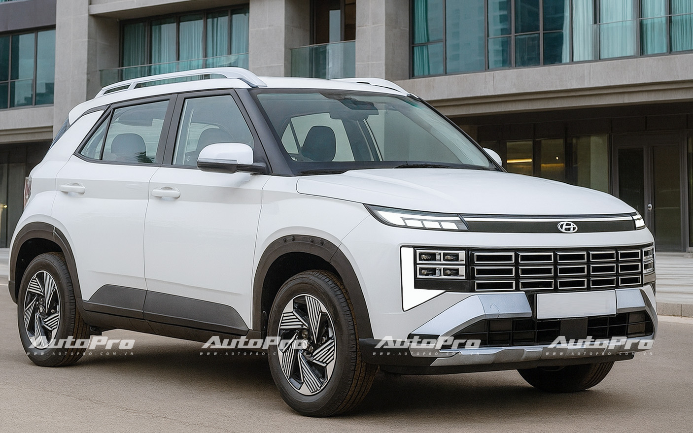 Hyundai Venue mới ra mắt tháng 10: Thiết kế góc cạnh kiểu Palisade, có thể nâng cấp ADAS cạnh tranh Raize, Sonet- Ảnh 3.