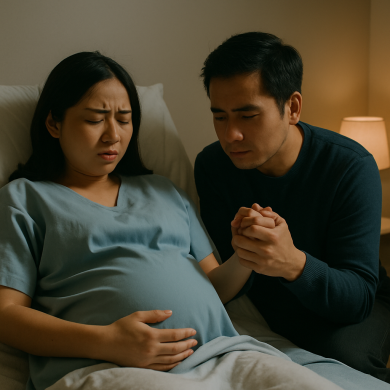 Mang thai nhờ tinh trùng của người yêu cũ đã mất, đêm trước sinh tôi thú nhận với chồng - 1