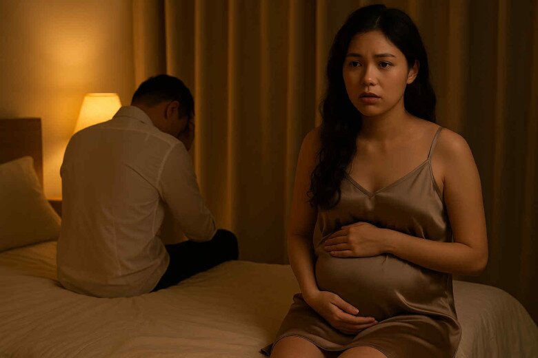 Về ra mắt khi đã có bầu, tôi sững sờ khi thấy ảnh cưới của anh treo trên tường - 2