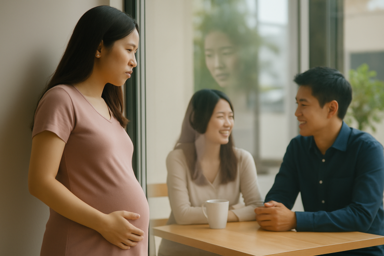 Vừa biết có thai thì phát hiện chồng ngoại tình, sự thật còn rùng mình hơn cả sự phản bội - 1