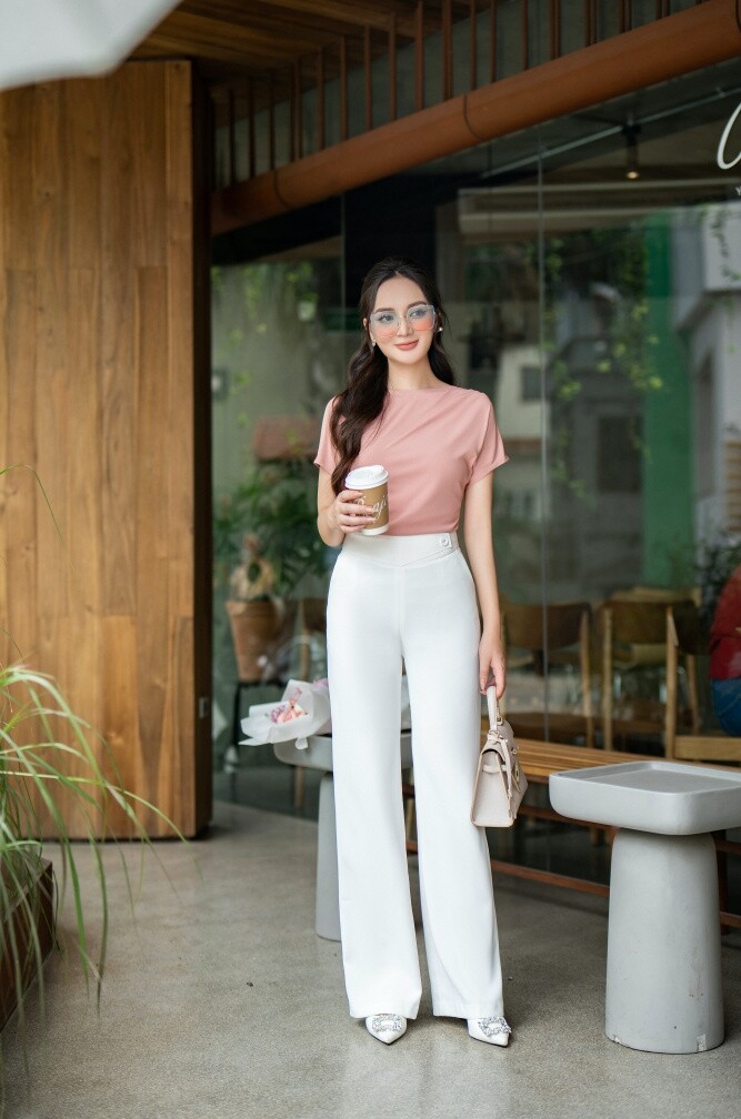 Tại sao người có gu thời trang không mặc áo tối màu với quần ống rộng trắng? 3 sai lầm khiến chiếc quần yêu thích amp;#34;phản chủamp;#34; - 7