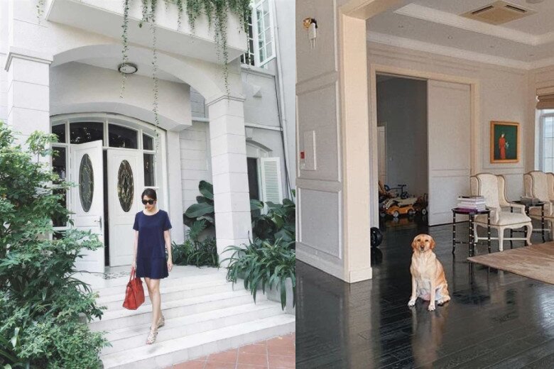 Cận cảnh căn biệt thự tại TP HCM của vợ chồng Tăng Thanh Hà.