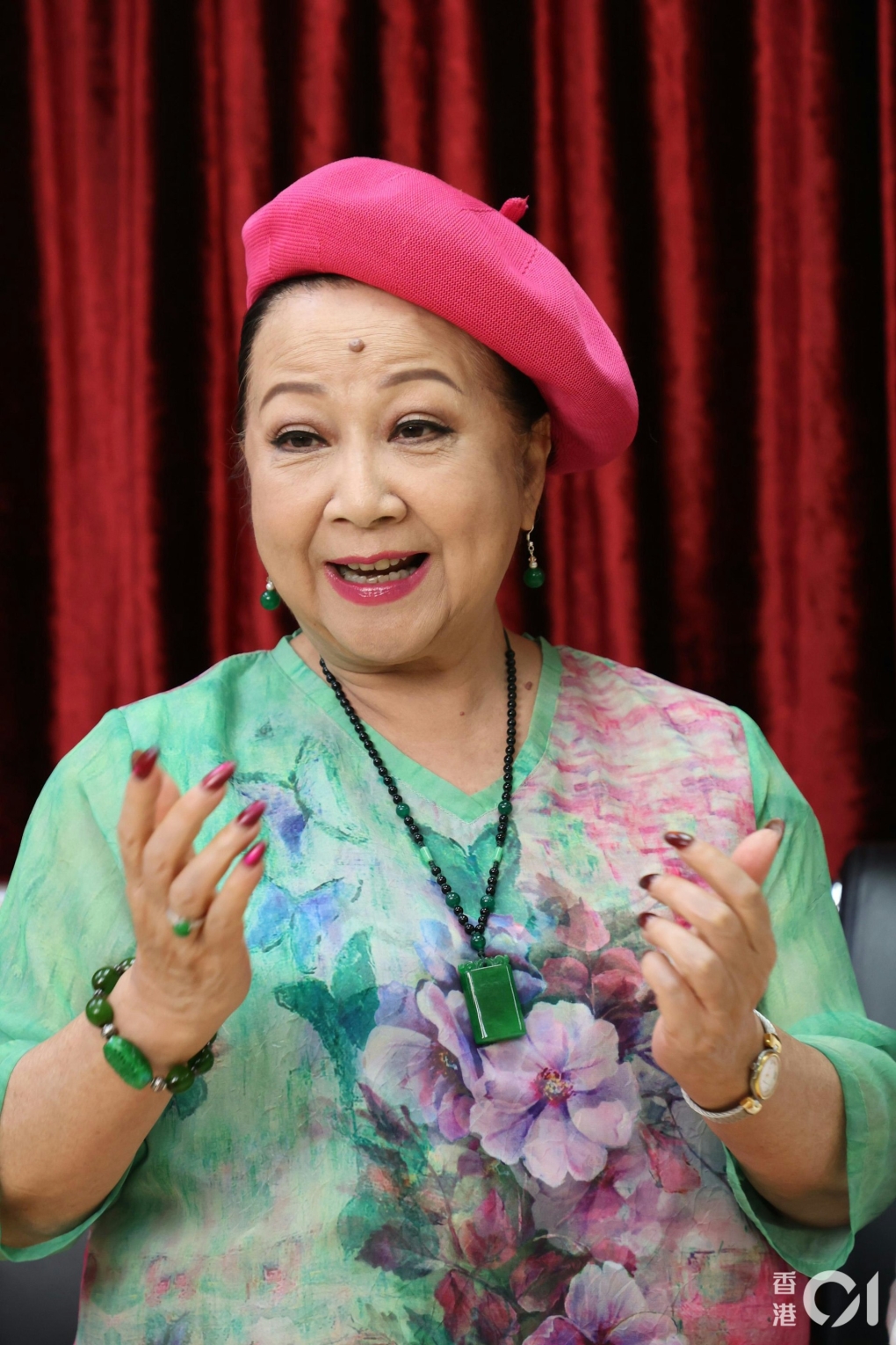 Diễn viên Tiết Gia Yến. Ảnh: HK01