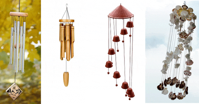 Tháng 7 âm nên chọn chuông gió gỗ, tre, hoặc phát nhạc thiên nhiên vào buổi sáng để tạo nhịp năng lượng, xua tan cảm giác nặng nề. Ảnh internet